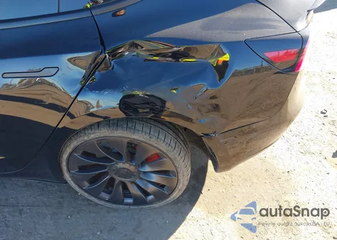 2023 Tesla Model 3 Performance Dual Motor All-Wheel Drive from USA, damaged, VIN 5YJ3E1EC8PF620694